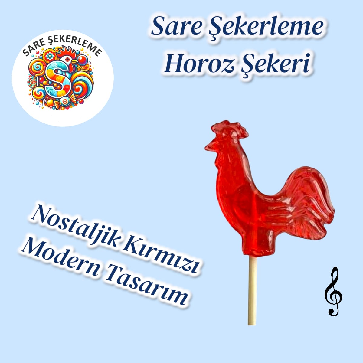 horoz Şekeri 12 gr (200 adet) – nostalji karnavalı midi paket